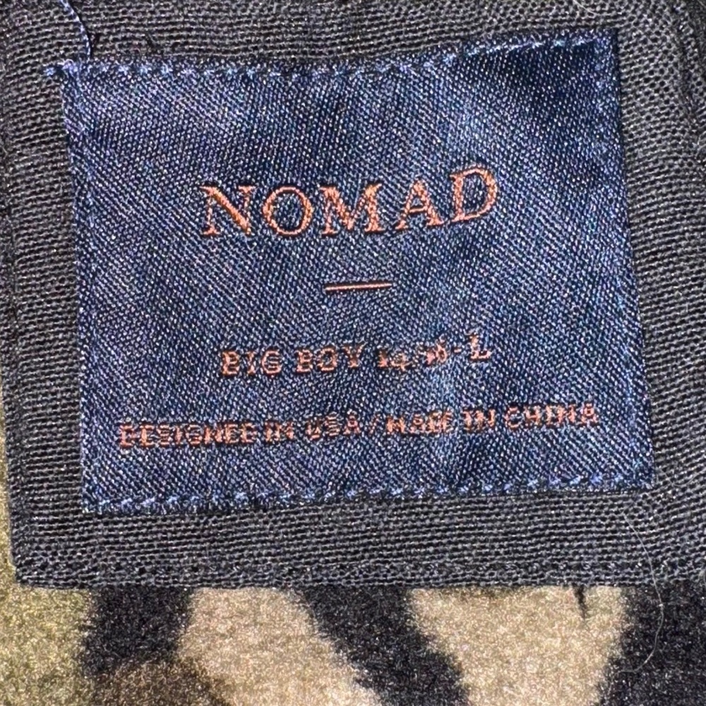 Nomad Camo Button-Up Fleece Shirt – Size L (Big Boy Label) - Picture 4 of 4